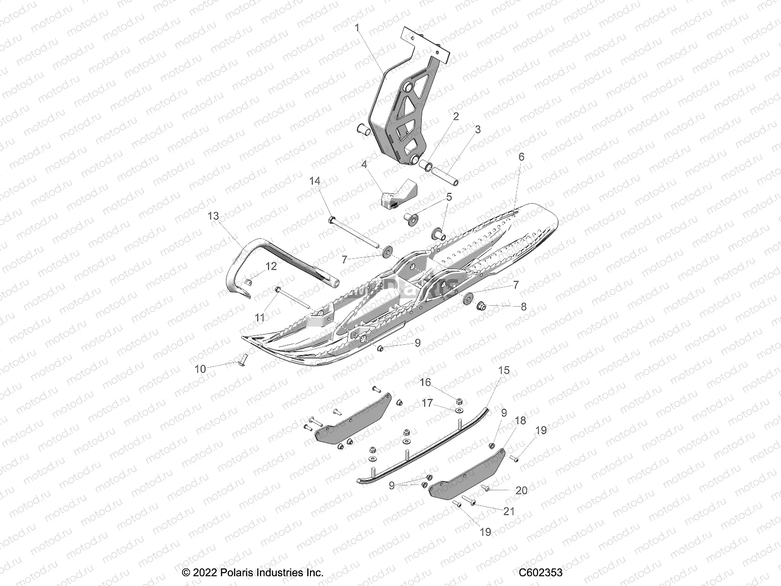 STEERING | STEERING, SKI ASM. - J23RTAXXXA (C602353)