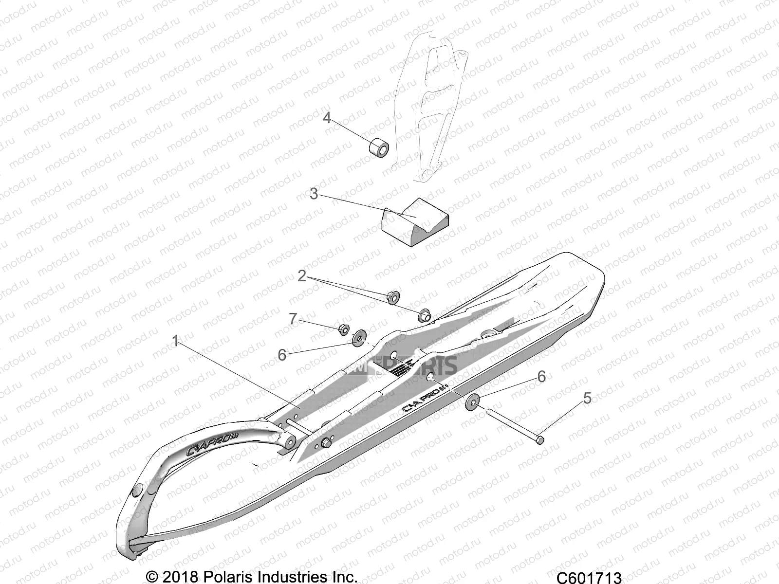 STEERING | STEERING, SKI ASM. - S22MDX6DSA/6DEA (601043)