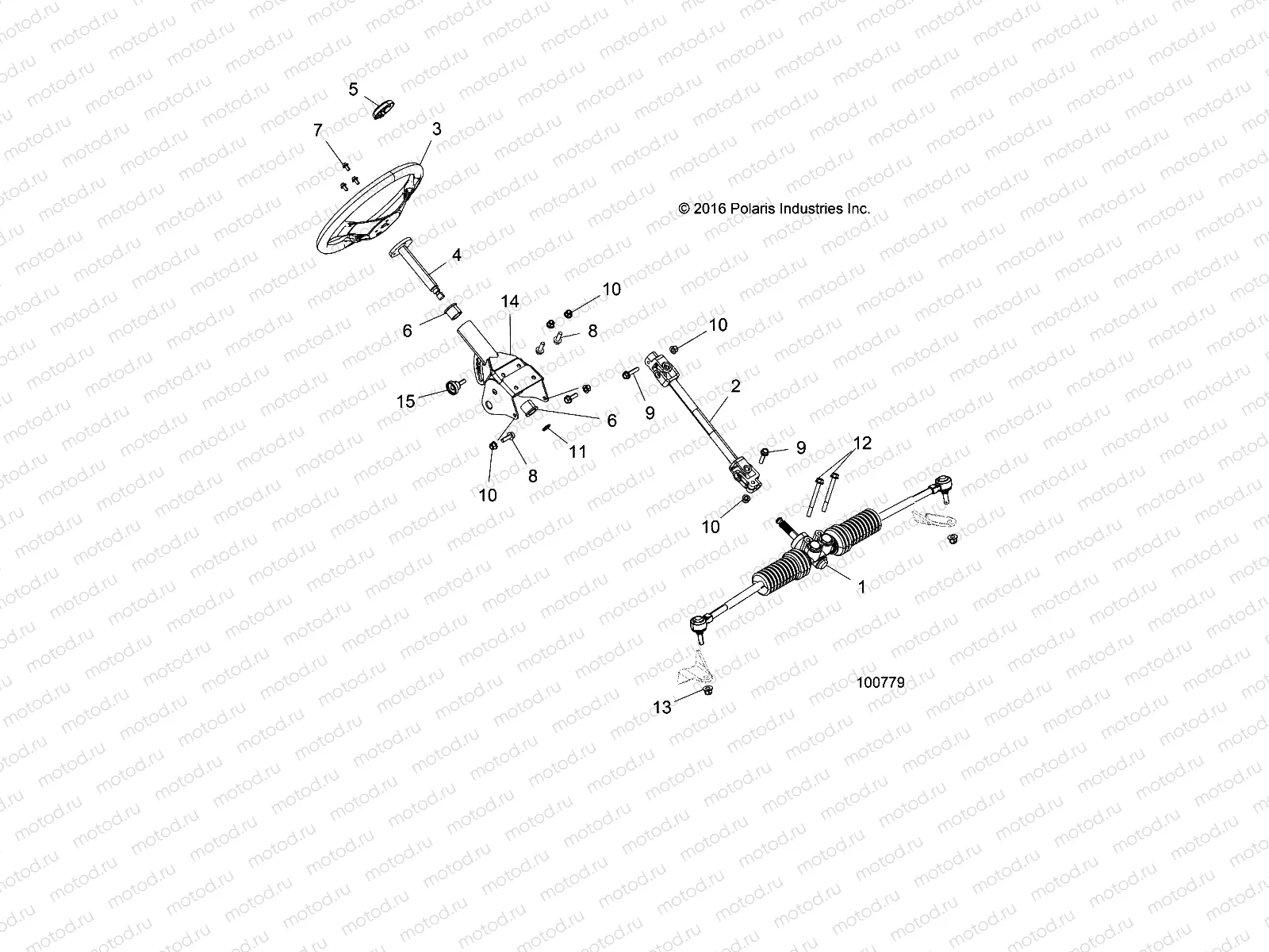 STEERING | STEERING, STEERING ASM. - A18HAA15B7/B2 (100779)