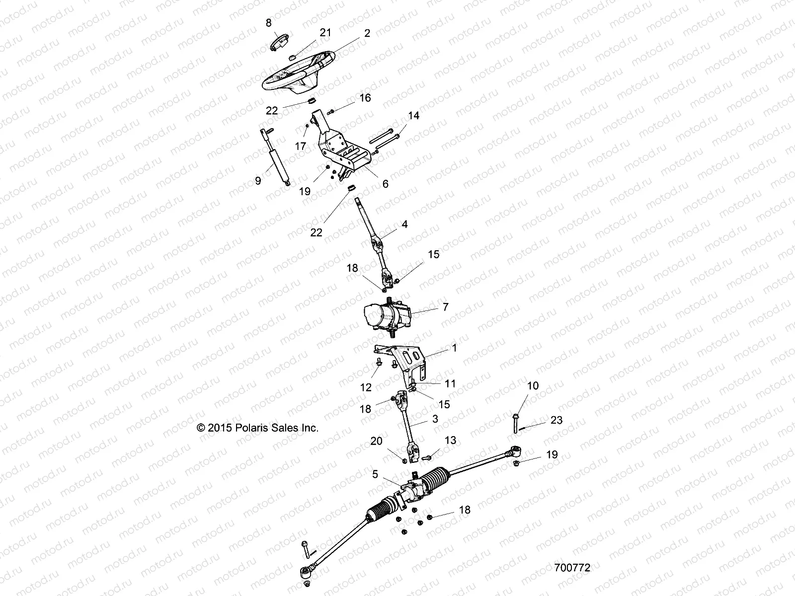 STEERING | STEERING, STEERING ASM., EPS - R16RVE57A9/B9 (700772)