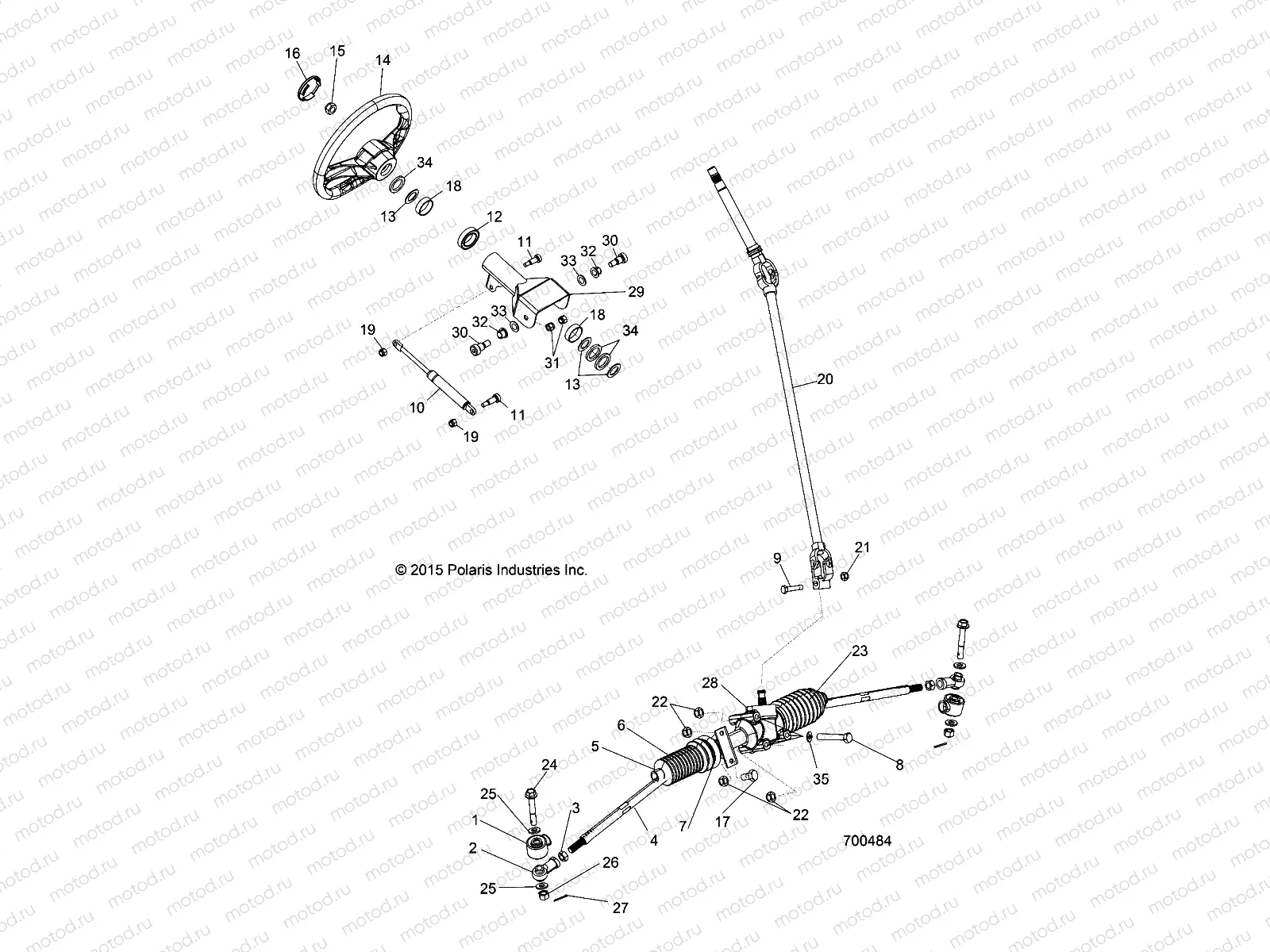 STEERING | STEERING, STEERING ASM. - R19RCA57A1/A4/B1/B4