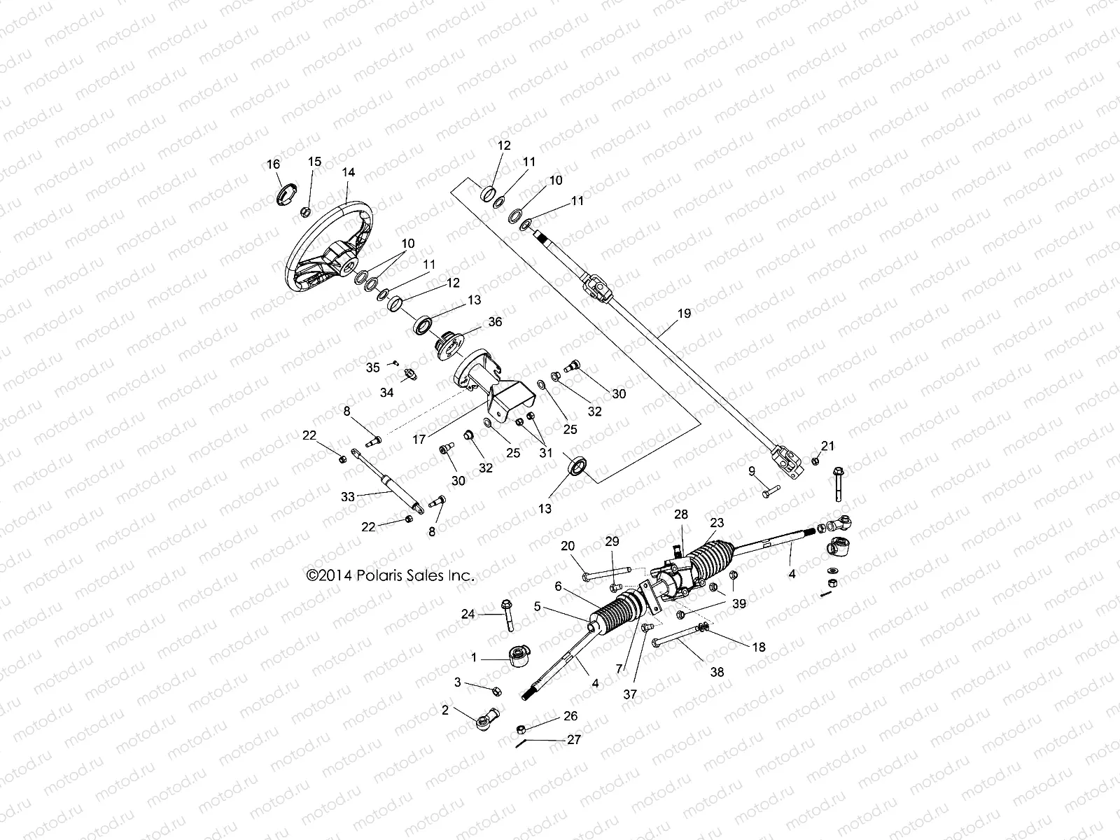 STEERING | STEERING, STEERING ASM. - Z15VHA57FJ (49RGRSTEERING15570EU)