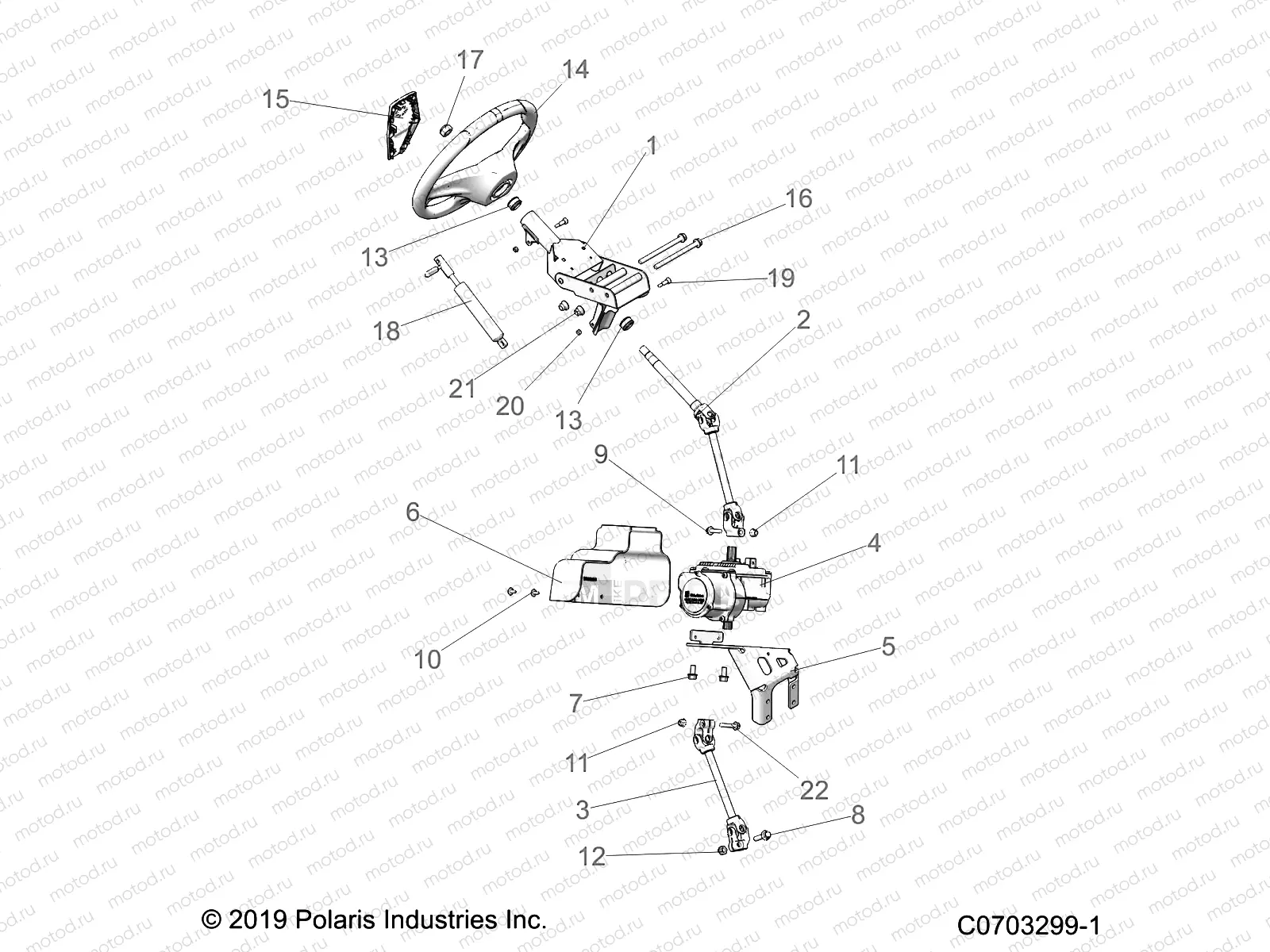 STEERING | STEERING, STEERING ASM. - Z22NAE99AJ/AN/BJ/BN (C0703299-1)
