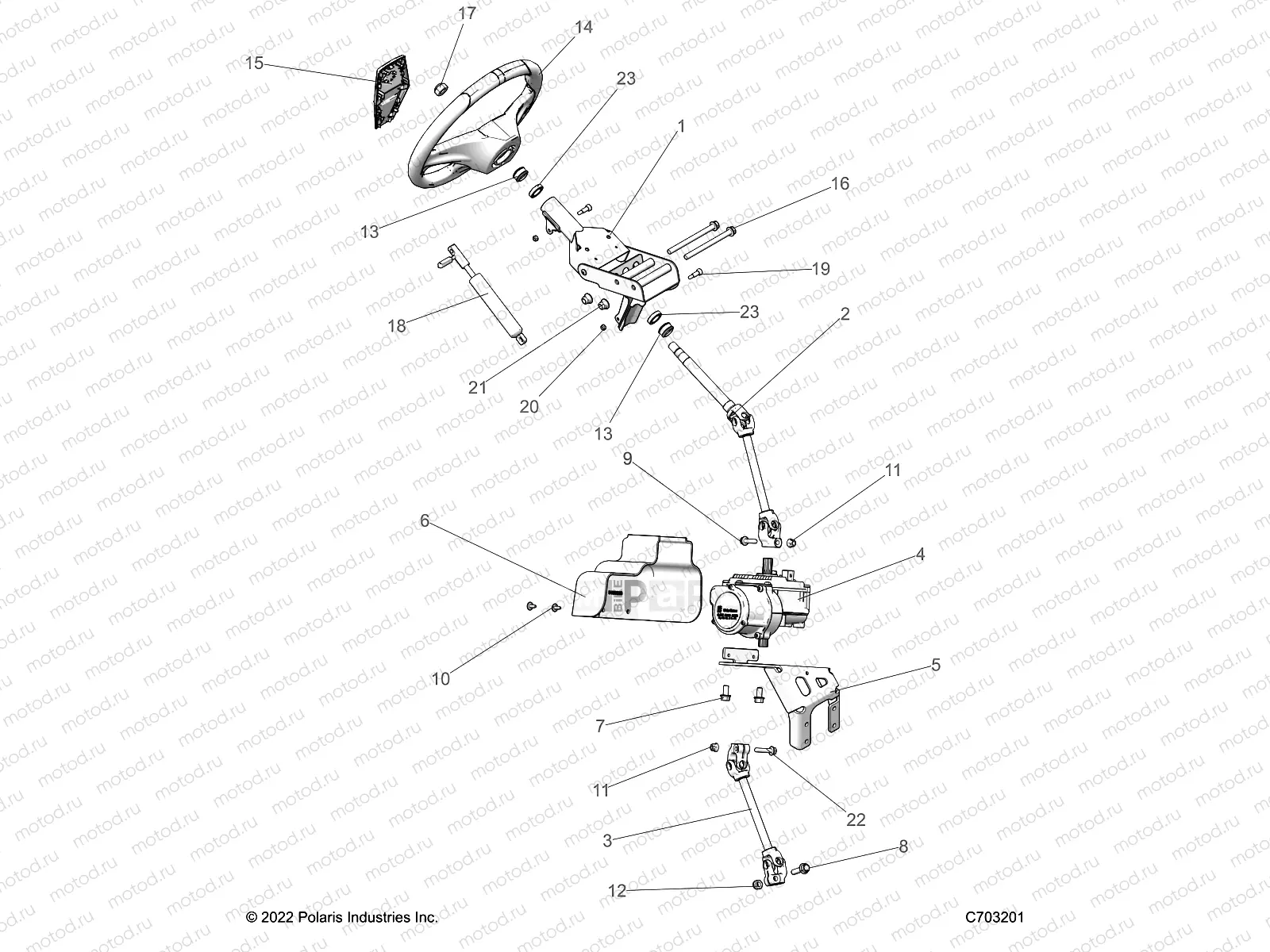 STEERING | STEERING, STEERING ASM. - Z23NAE99A/99B (C703201)