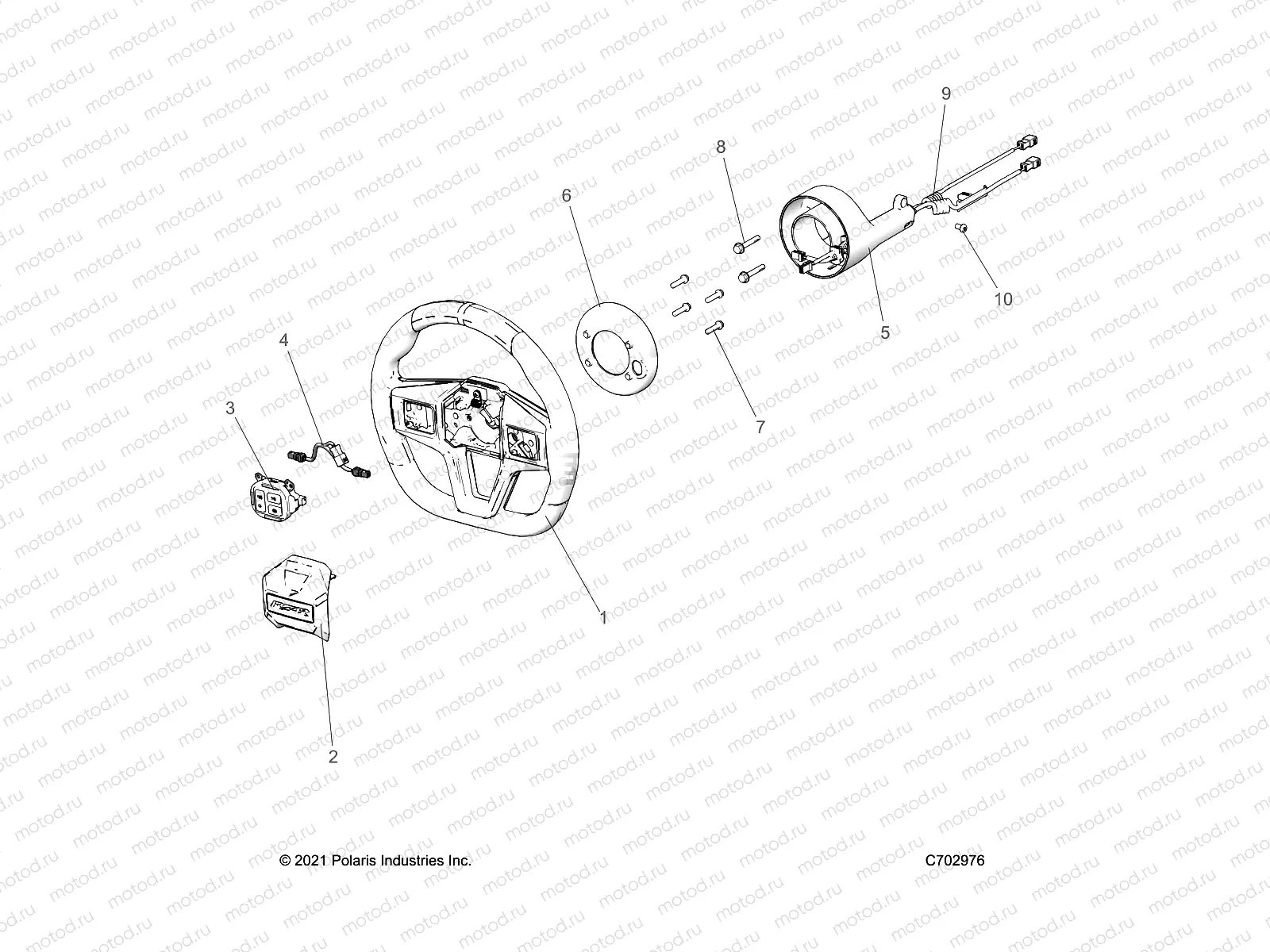 STEERING | STEERING, WHEEL, PREMIUM - Z22G4K92AP/BP/G4V92AP/BP (C702976)