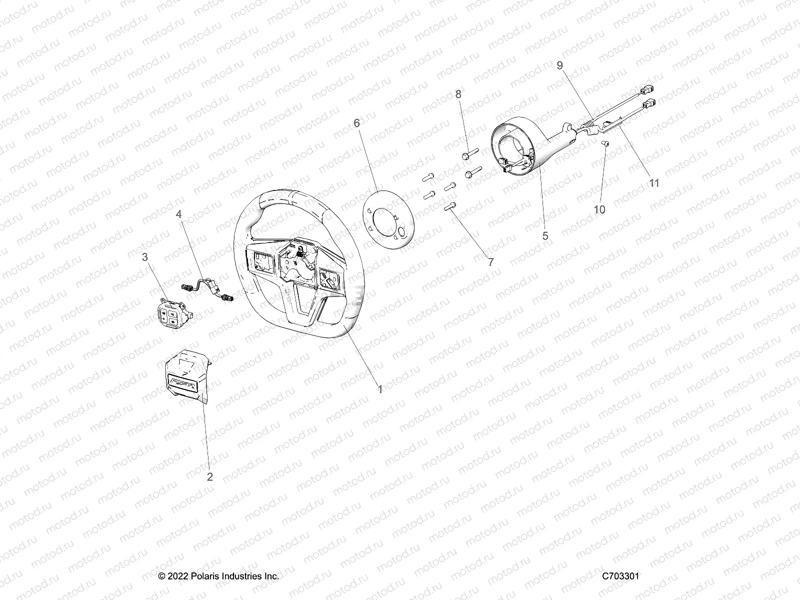 STEERING | STEERING, WHEEL - Z23RGC2KAJ/BJ (C703301)