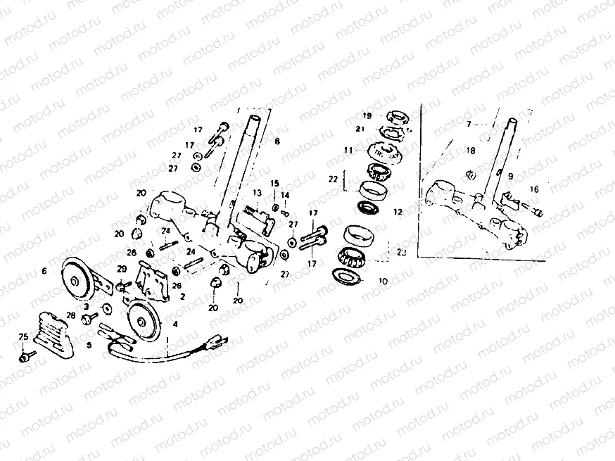 Steering stem