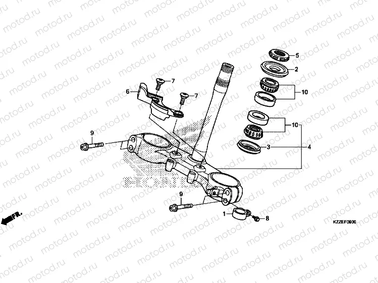 STEERING STEM