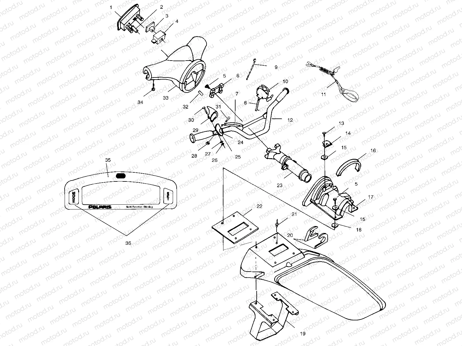 STEERING - W004999D (4955805580A014) | STEERING - W004999D (4955805580A014)