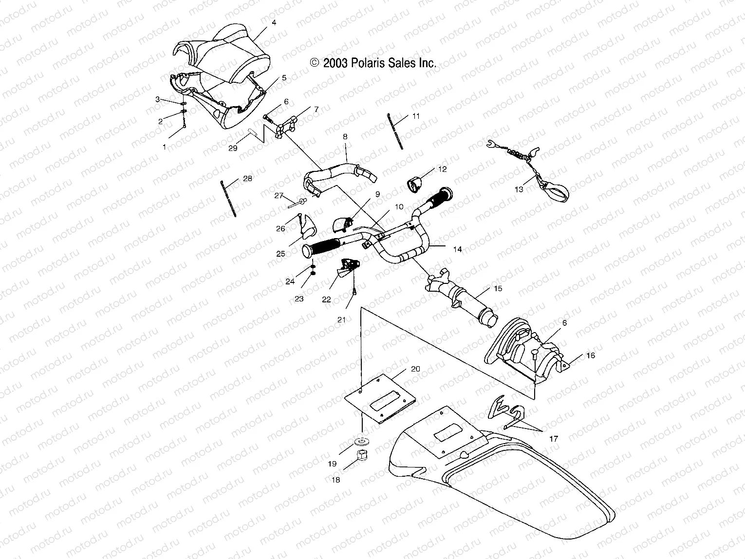 STEERING - W045101CA/W045101IA (4990479047A13) | STEERING - W045101CA/W045101IA (4990479047A13)
