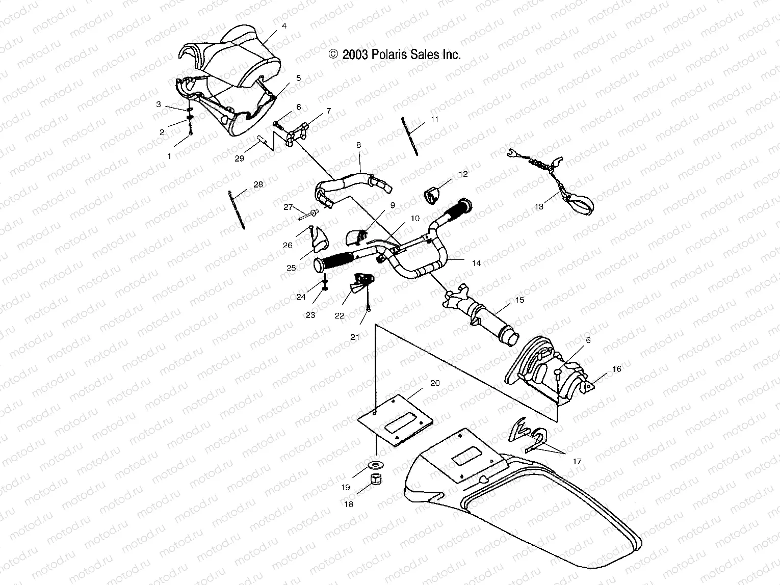 STEERING - W045197DA/IA (4990499049A13) | STEERING - W045197DA/IA (4990499049A13)