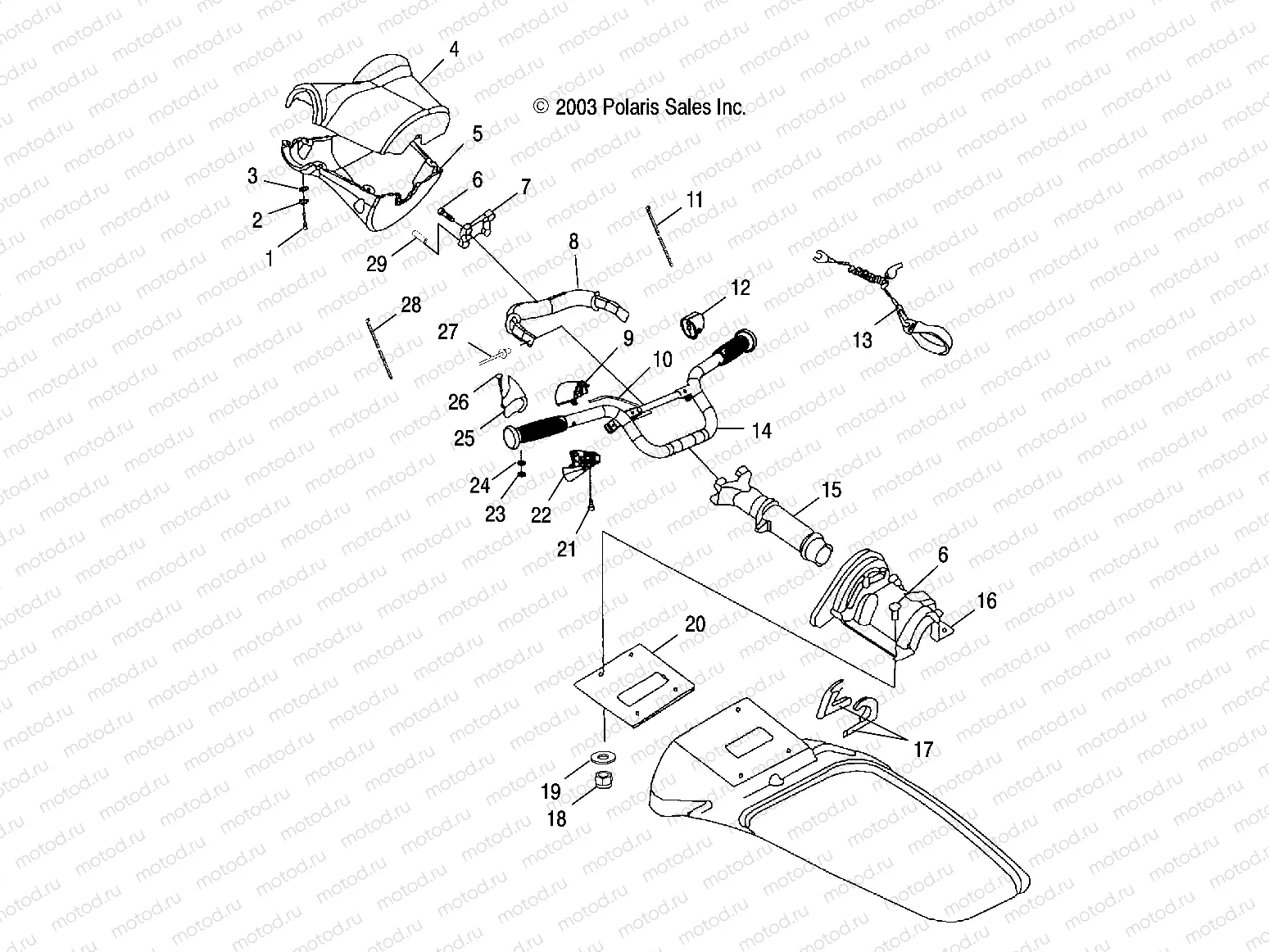 STEERING - W045297DA/IA/IB (4990519051A13) | STEERING - W045297DA/IA/IB (4990519051A13)