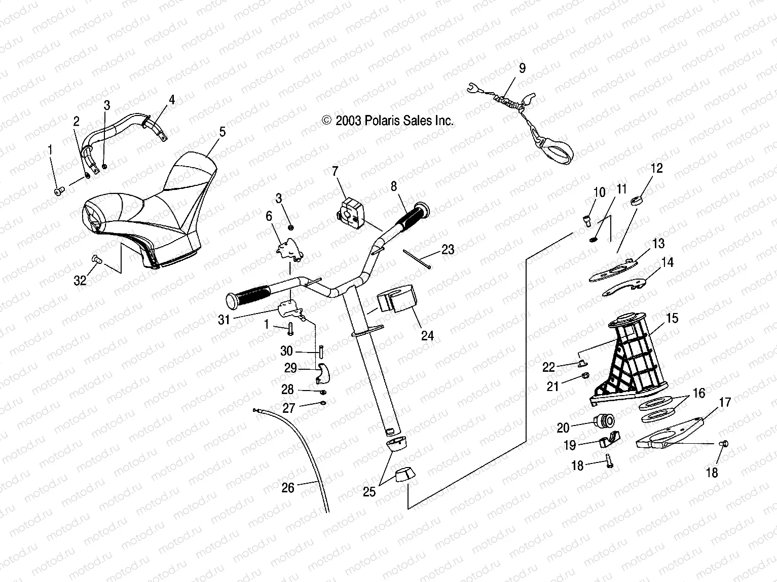 STEERING - W045305CA/IA/CB/IB/IE/CC/IC/CD/ID/IF (4990579057A10) | STEERING - W045305CA/IA/CB/IB/IE/CC/IC/CD/ID/IF (4990579057A10)