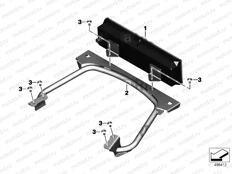STOP SIGNAL CONTROLLER, REAR