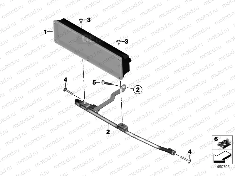 STOP SIGNAL TRANSMITTER, FRONT