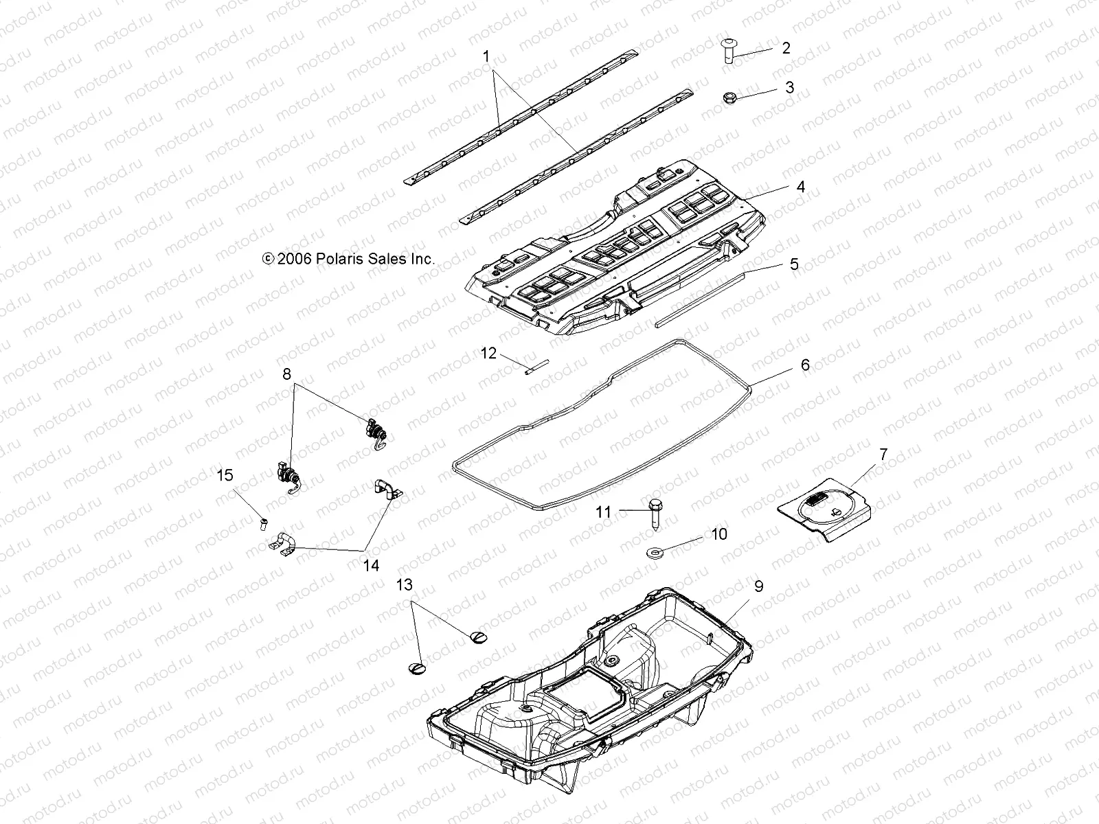STORAGE | STORAGE, FRONT - A07TH76AU/TN76AF/AL/AU (49ATVSTORAGEX2500EFI)