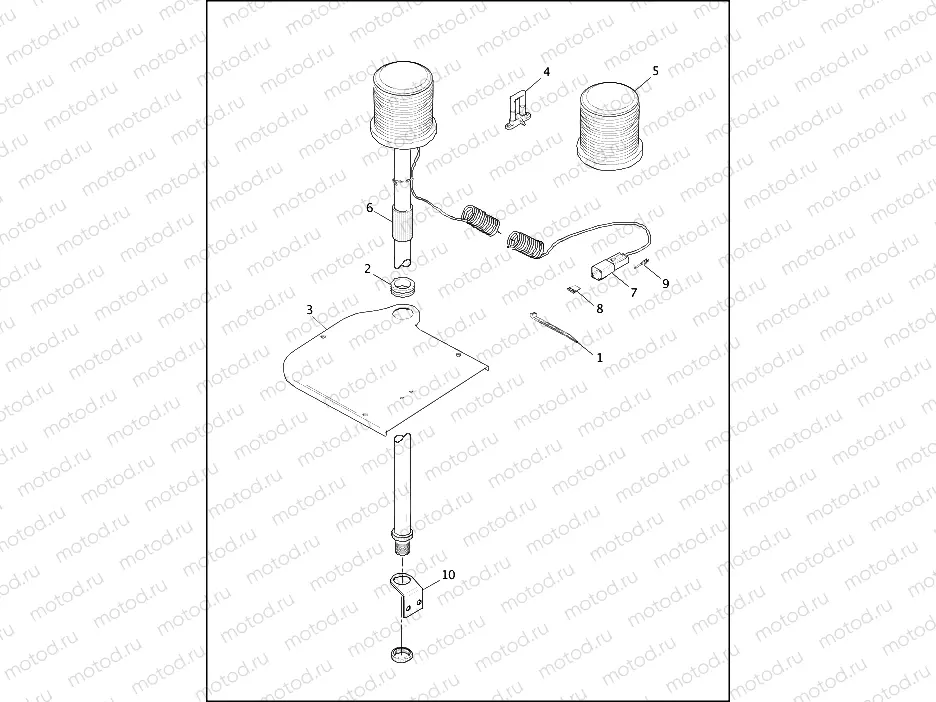 STROBE LAMPS - REAR