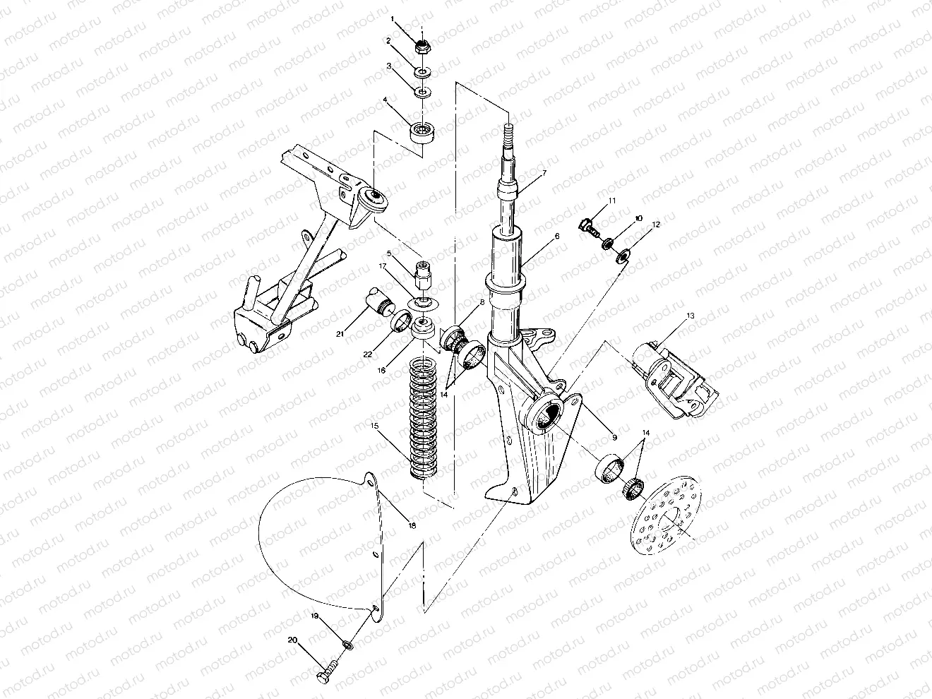Strut Assembly (4913511351015A) | Strut Assembly (4913511351015A)