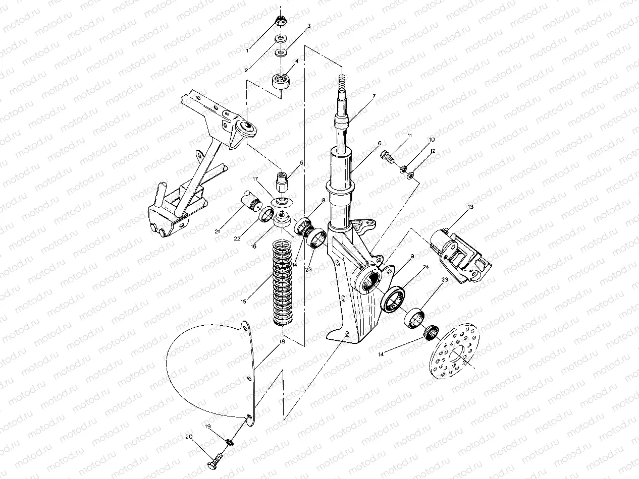 Strut Assembly (4913521352015A) | Strut Assembly (4913521352015A)