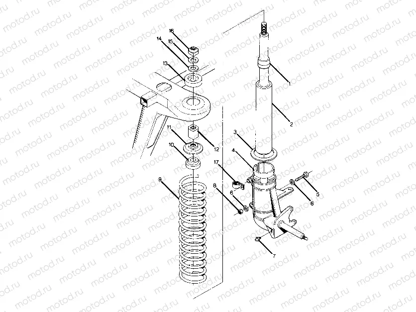 Strut Assembly (4914891489008A) | Strut Assembly (4914891489008A)
