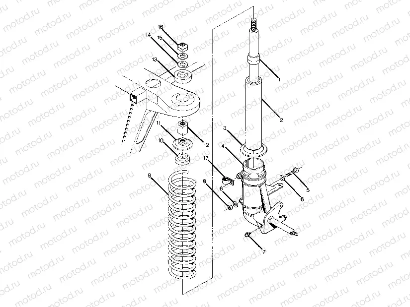 Strut Assembly (4916331633008A) | Strut Assembly (4916331633008A)
