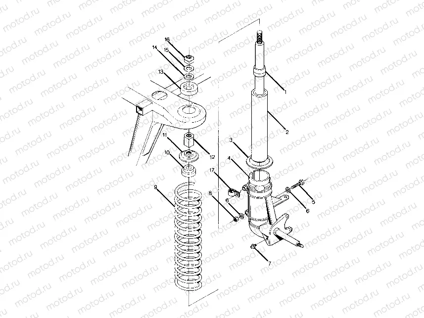 Strut Assembly (4916341634008A) | Strut Assembly (4916341634008A)