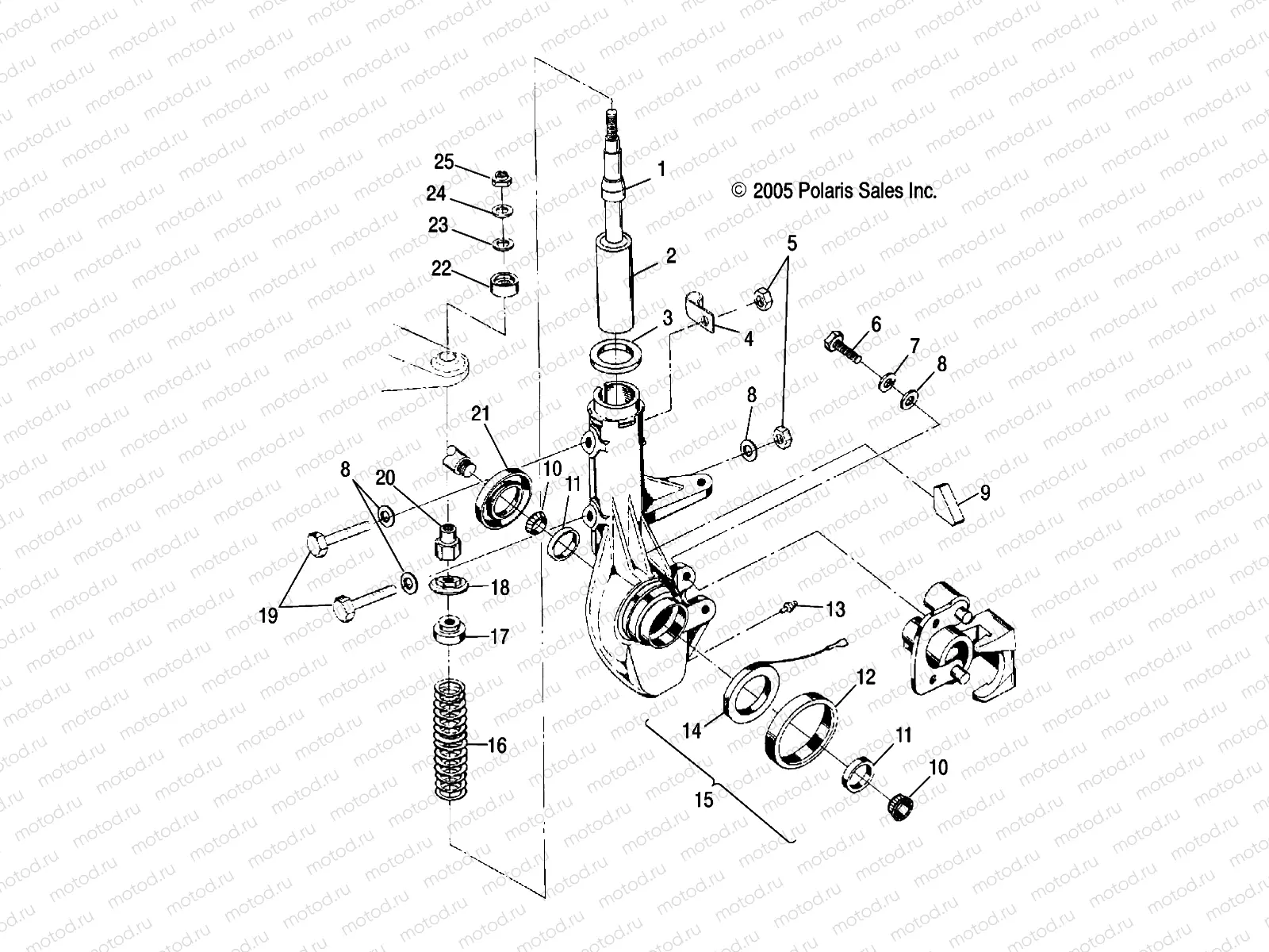 STRUT | STRUT, FRONT - A06CL50AA (4999201649920164B02)