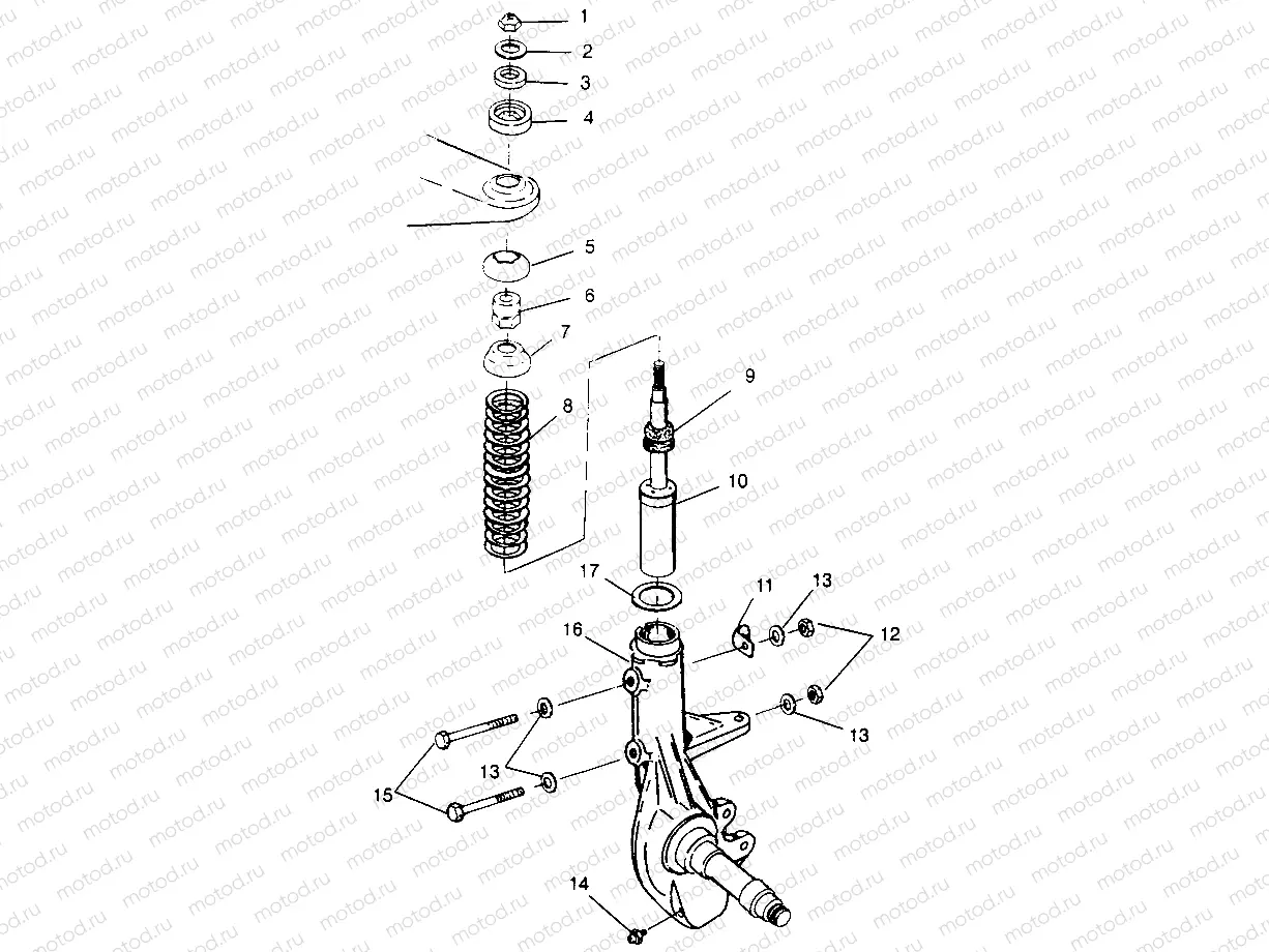 STRUT - W968540 (4935863586B005) | STRUT - W968540 (4935863586B005)
