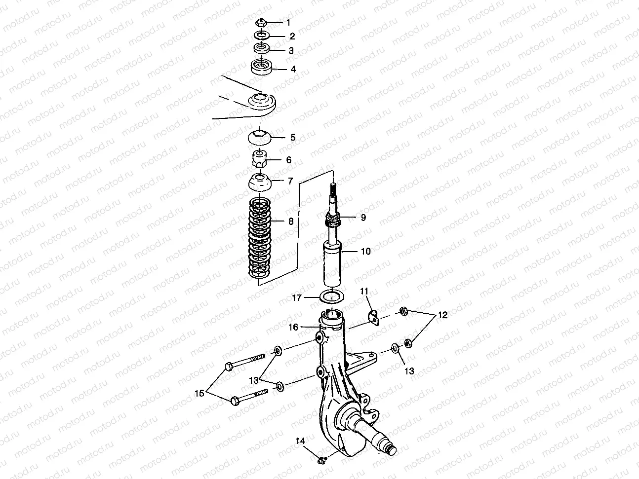 STRUT - W98AA25C (4945314531B003) | STRUT - W98AA25C (4945314531B003)
