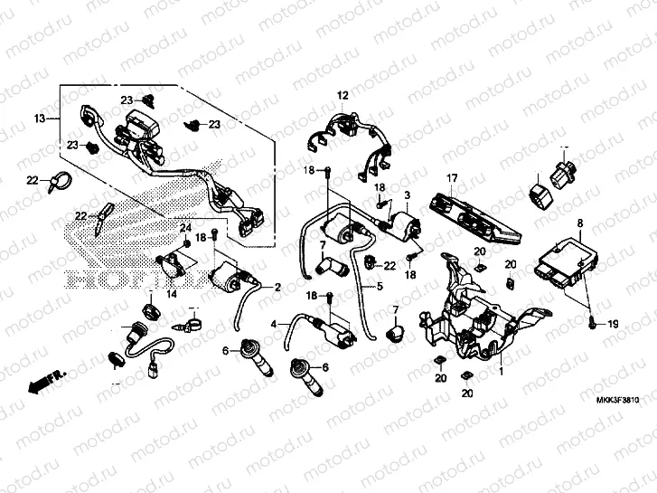 SUB HARNESS / IGNITION COIL
