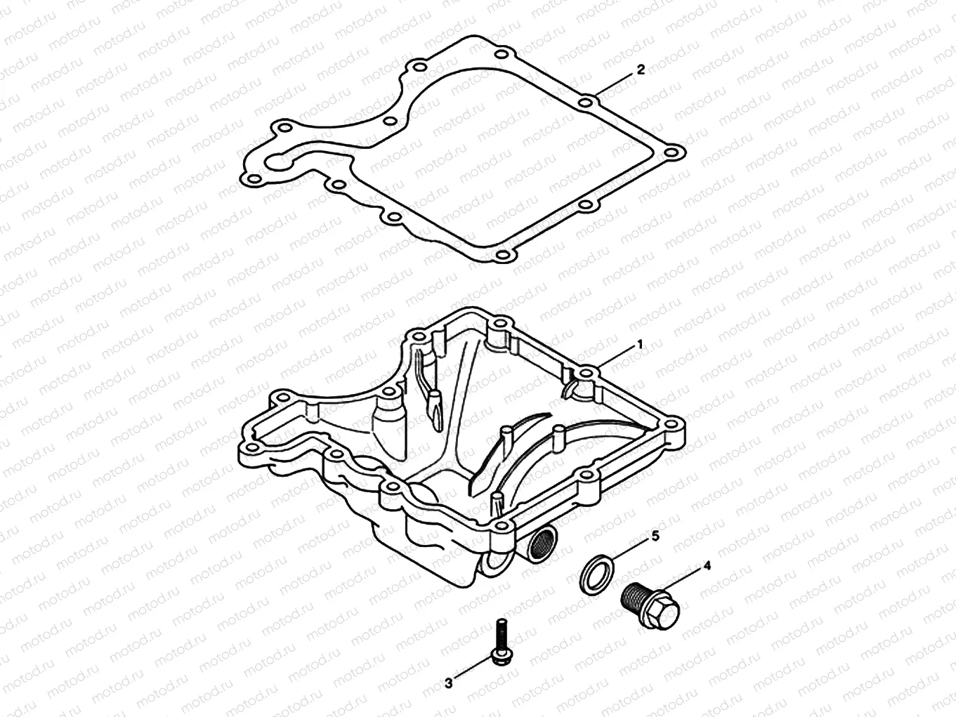 Sump & Fittings - Bonneville