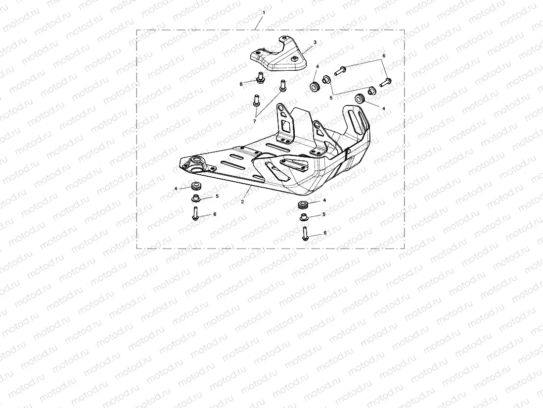 Sump Guard Kit, Slv