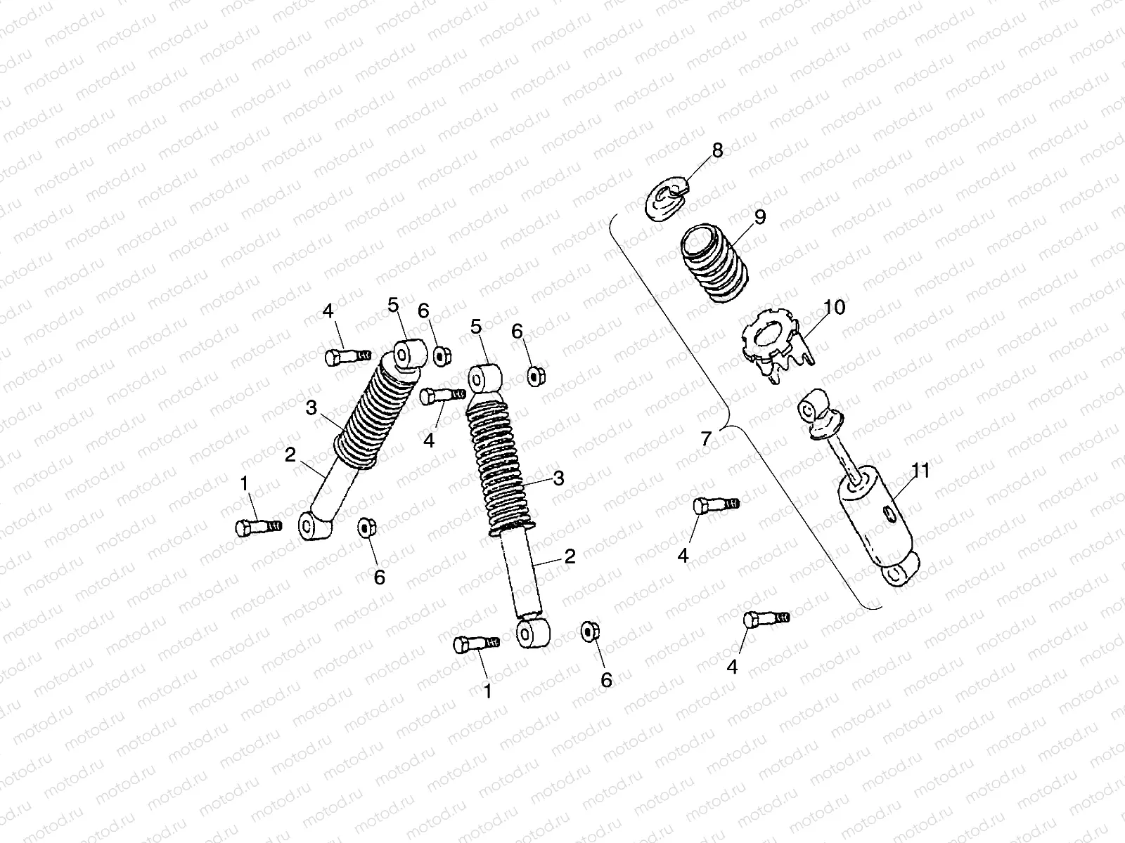 SUSPENSION - A03EA05CA/CB (4970887088B06) | SUSPENSION - A03EA05CA/CB (4970887088B06)