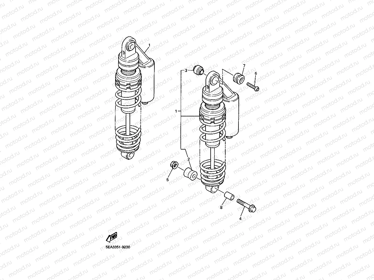 SUSPENSION ARRIERE