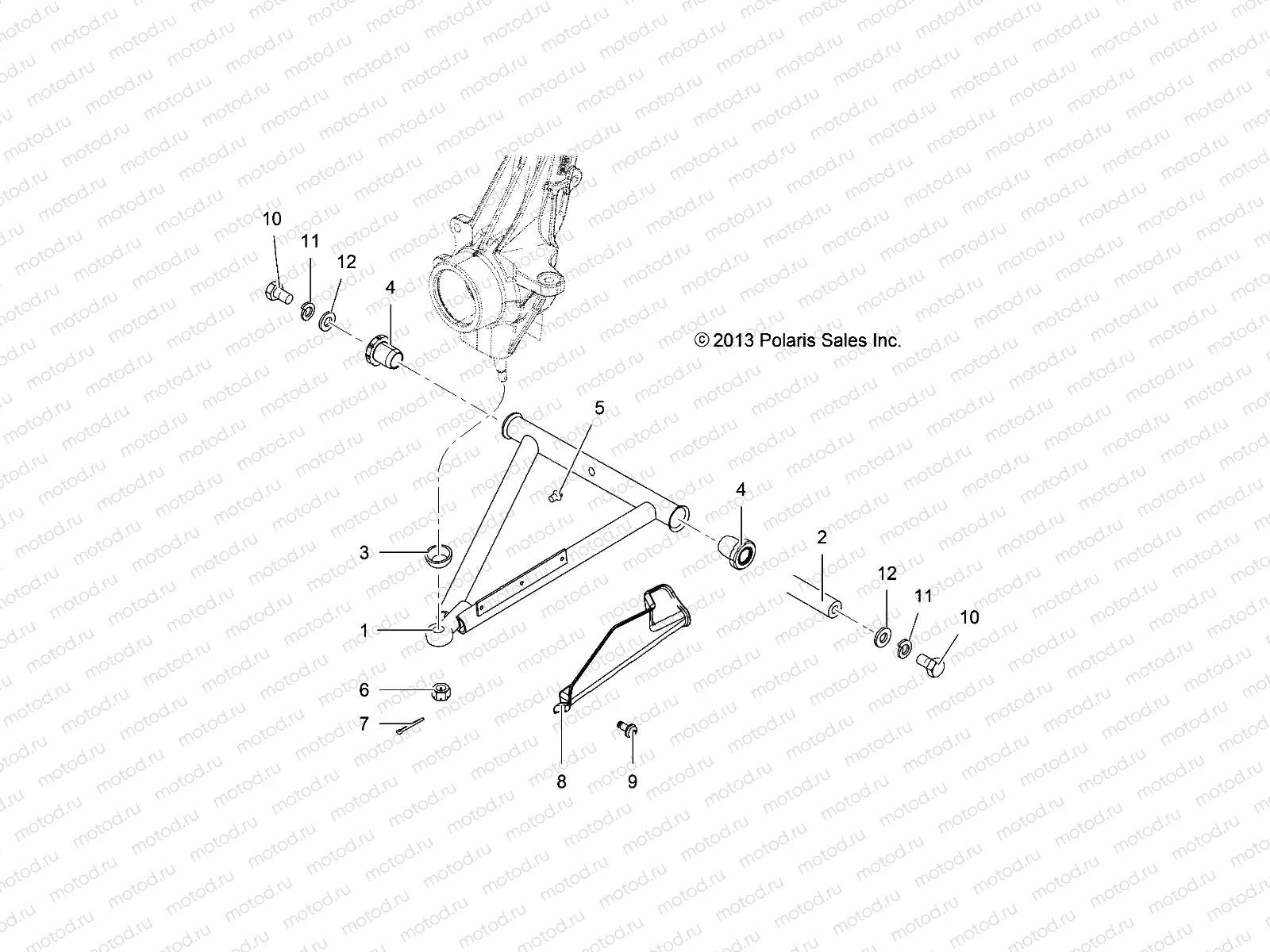 SUSPENSION | SUSPENSION, A-ARM and STRUT MOUNTING - A15DAH32EJ (49ATVAARM15325HD)