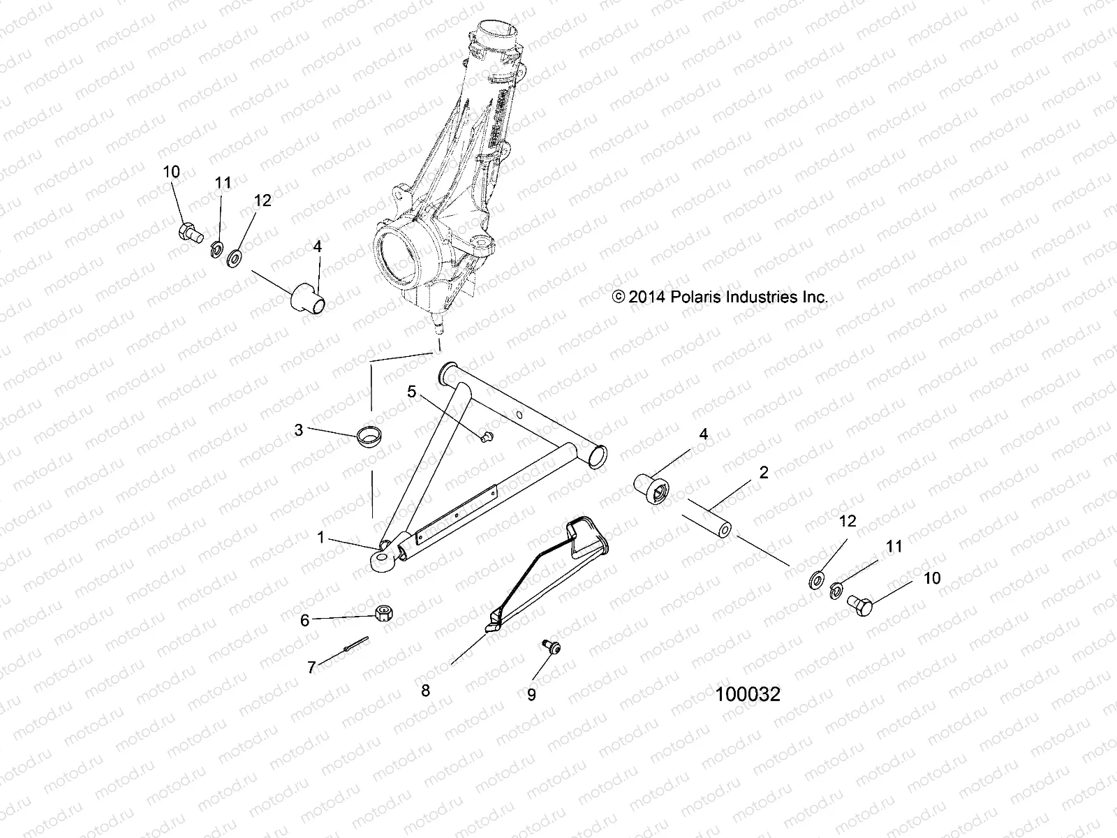 SUSPENSION | SUSPENSION, A-ARM and STRUT MOUNTING - A15DAH57EJ (100032)