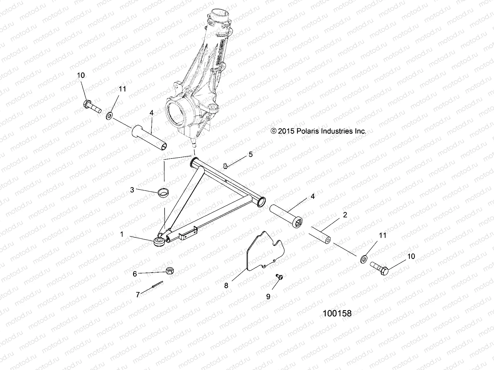 SUSPENSION | SUSPENSION, A-ARM and STRUT MOUNTING - A16DAA32A1/A7  (100158)