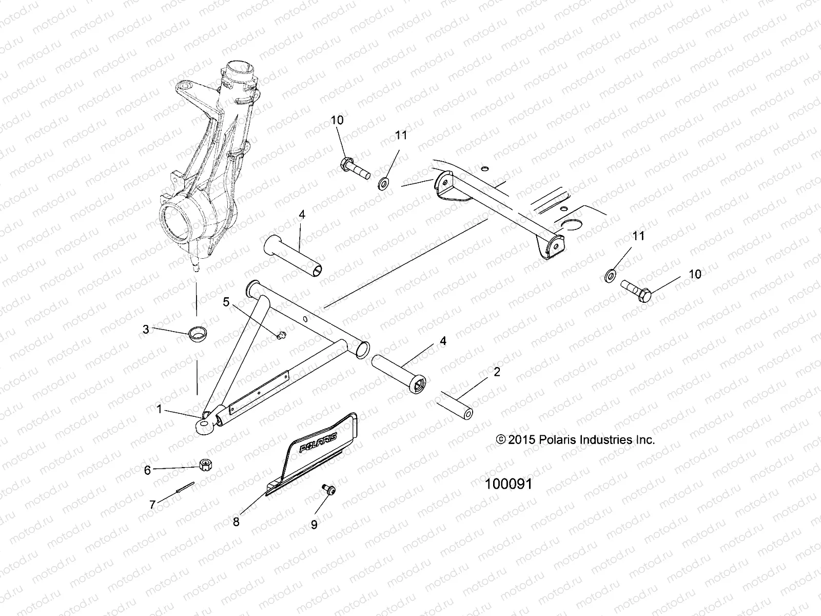 SUSPENSION | SUSPENSION, A-ARM and STRUT MOUNTING - A17SEA50A1/A5/SEE50A1/SEG50A4 (100091]