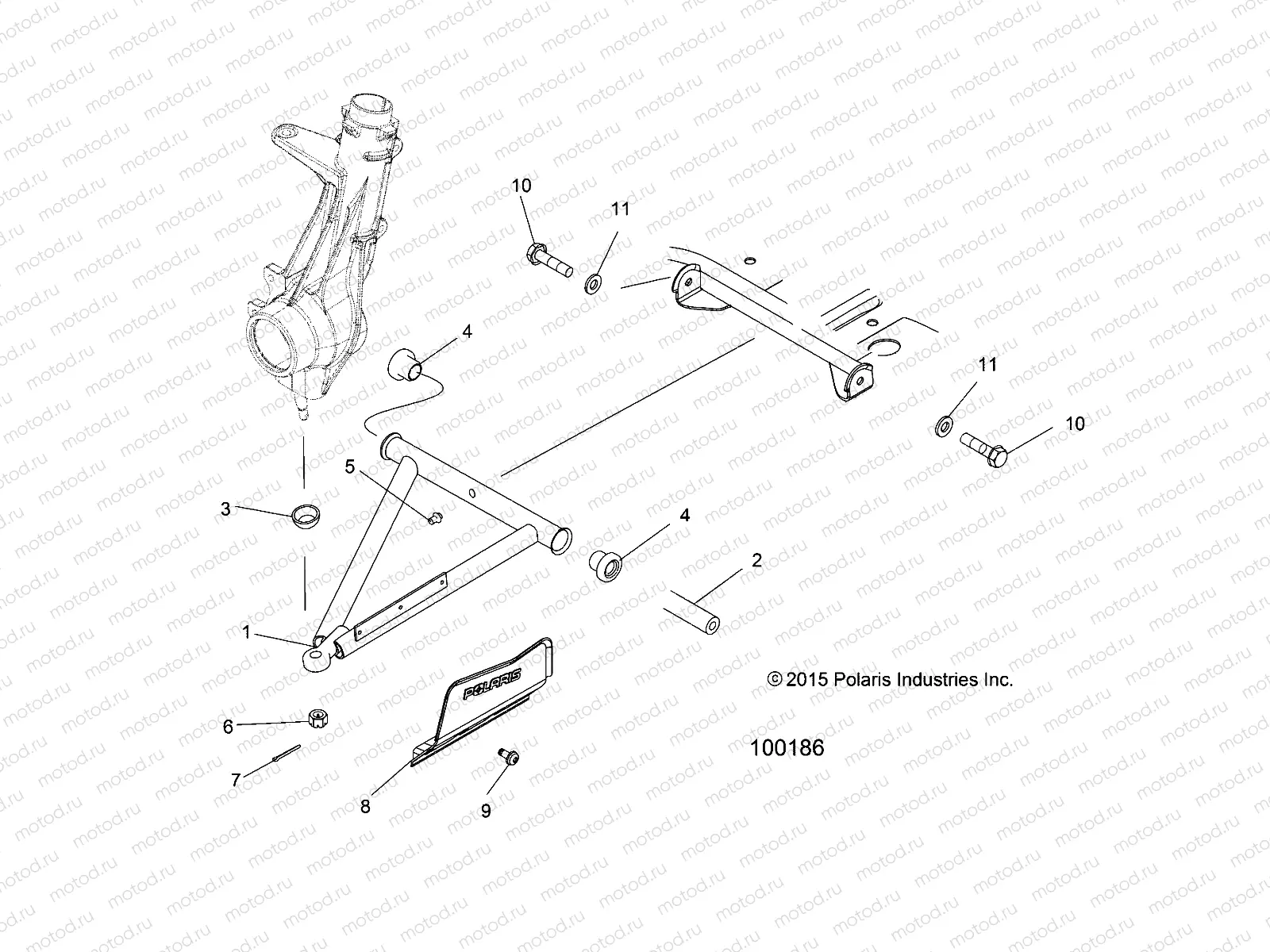 SUSPENSION | SUSPENSION, A-ARM and STRUT MOUNTING - A18SUE57N5 (100186)
