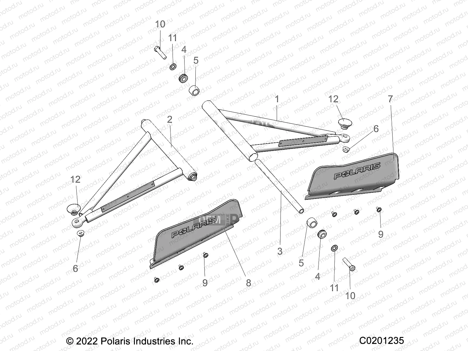 SUSPENSION | SUSPENSION, A-ARM and STRUT MOUNTING - A23SWE57F1/S57C1/C2 (C0201235)