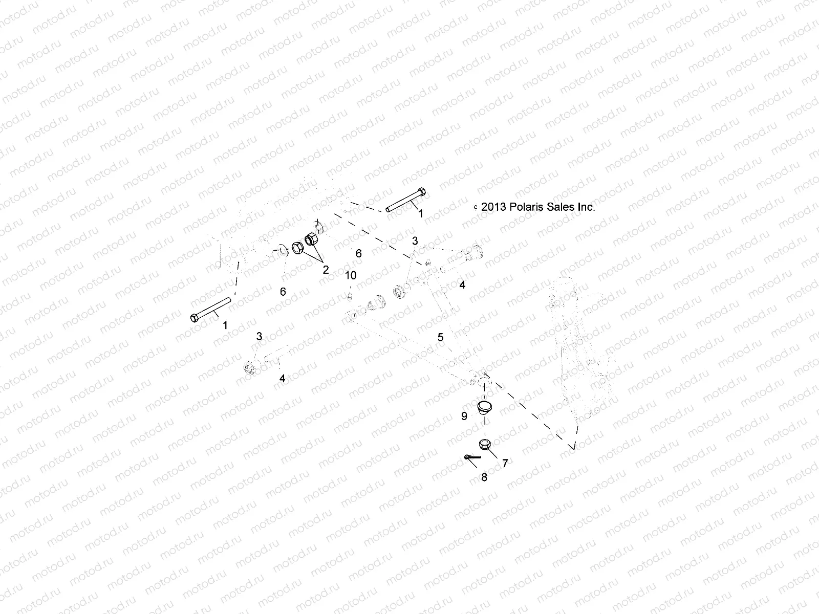 SUSPENSION | SUSPENSION, A-ARM and STRUT MOUNTING - L16U2NAEFA/EMA/FLA (49LEVAARM14EM)