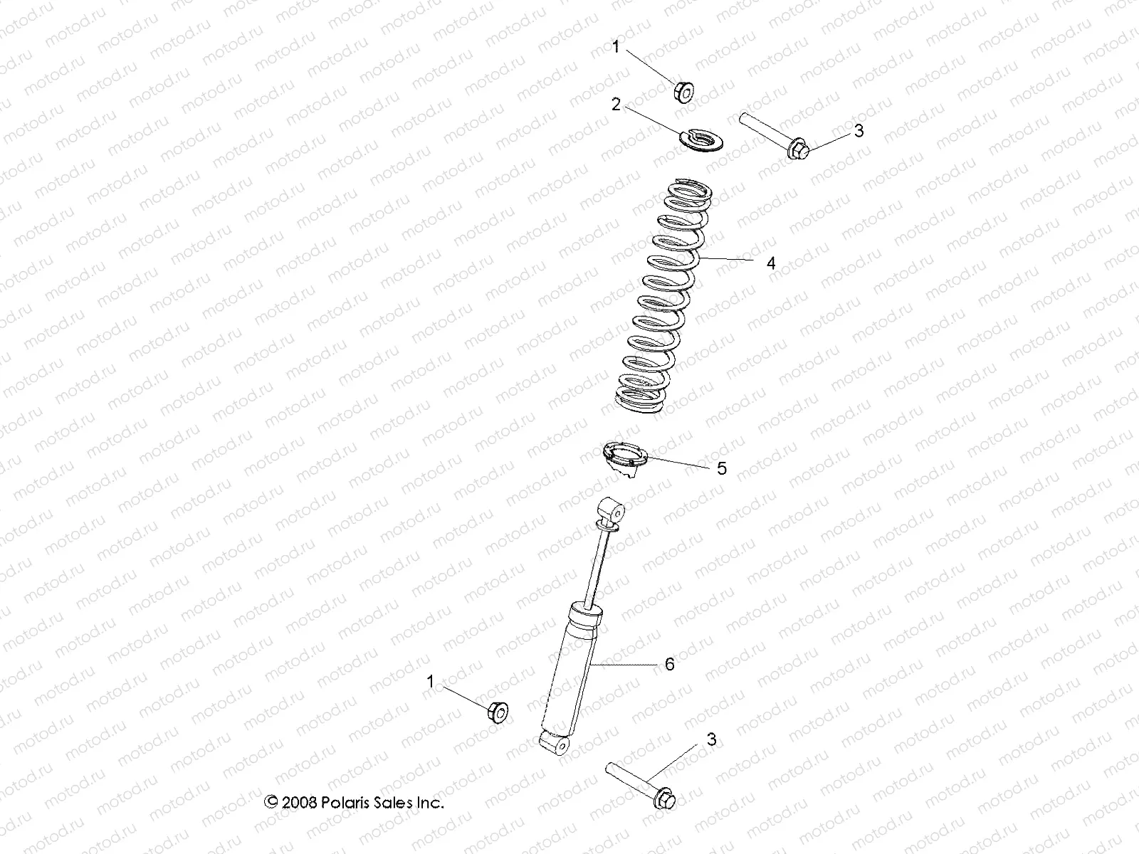 SUSPENSION | SUSPENSION, FRONT SHOCK MOUNTING - R13VE76AD (49RGRSHOCKMTGRR09RZR)