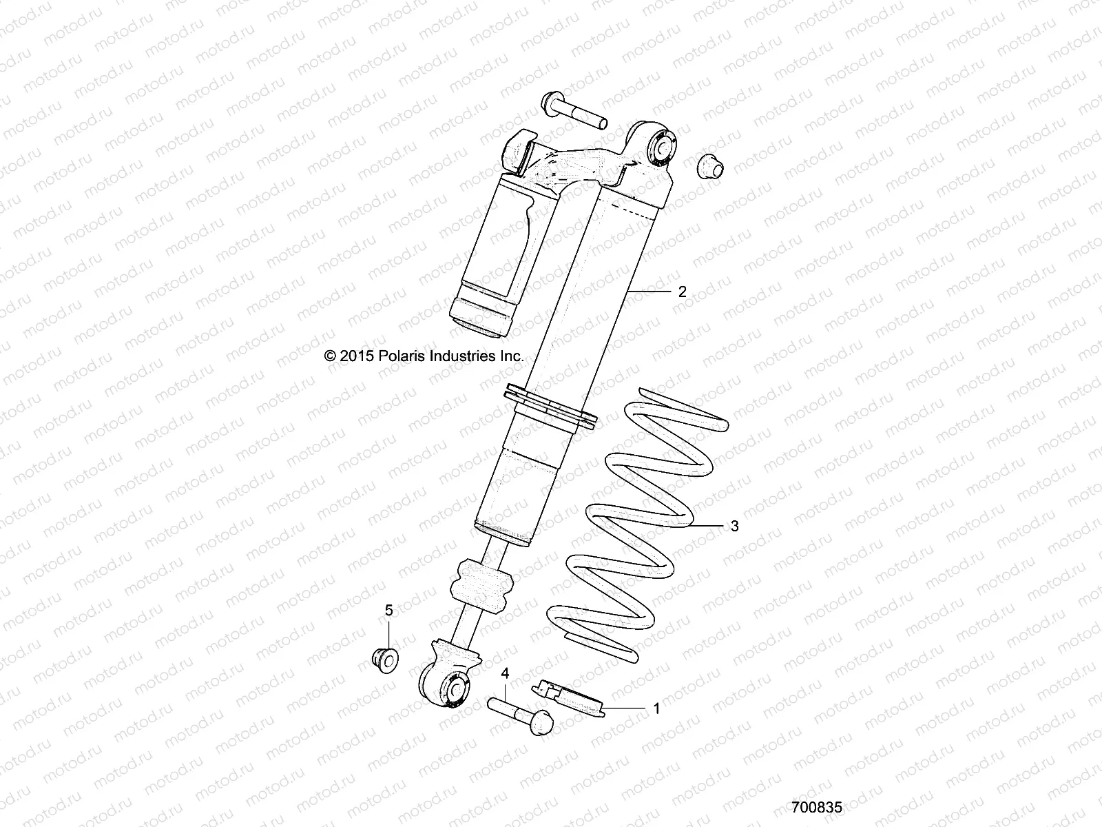 SUSPENSION | SUSPENSION, FRONT SHOCK MOUNTING - R16RGE99AE (700835)