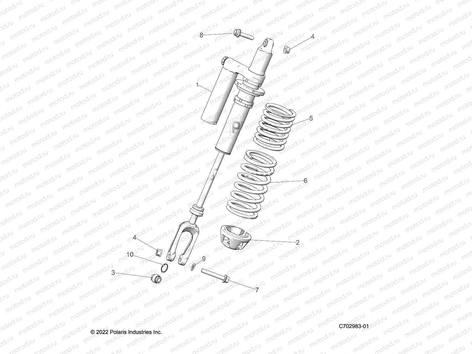 SUSPENSION | SUSPENSION, FRONT SHOCK MOUNTING, STANDARD/PREMIUM - Z22GAE92AJ/BJ/GAK92AP/BP/GAV92AP/BP (C702983)