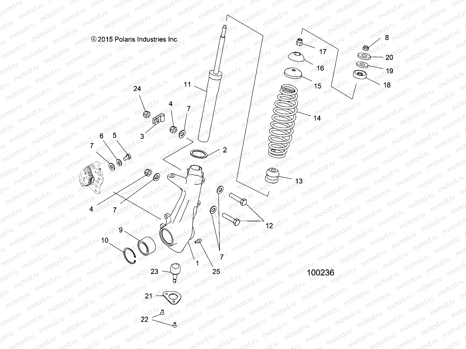 SUSPENSION | SUSPENSION, FRONT STRUT - A16SAA57N1