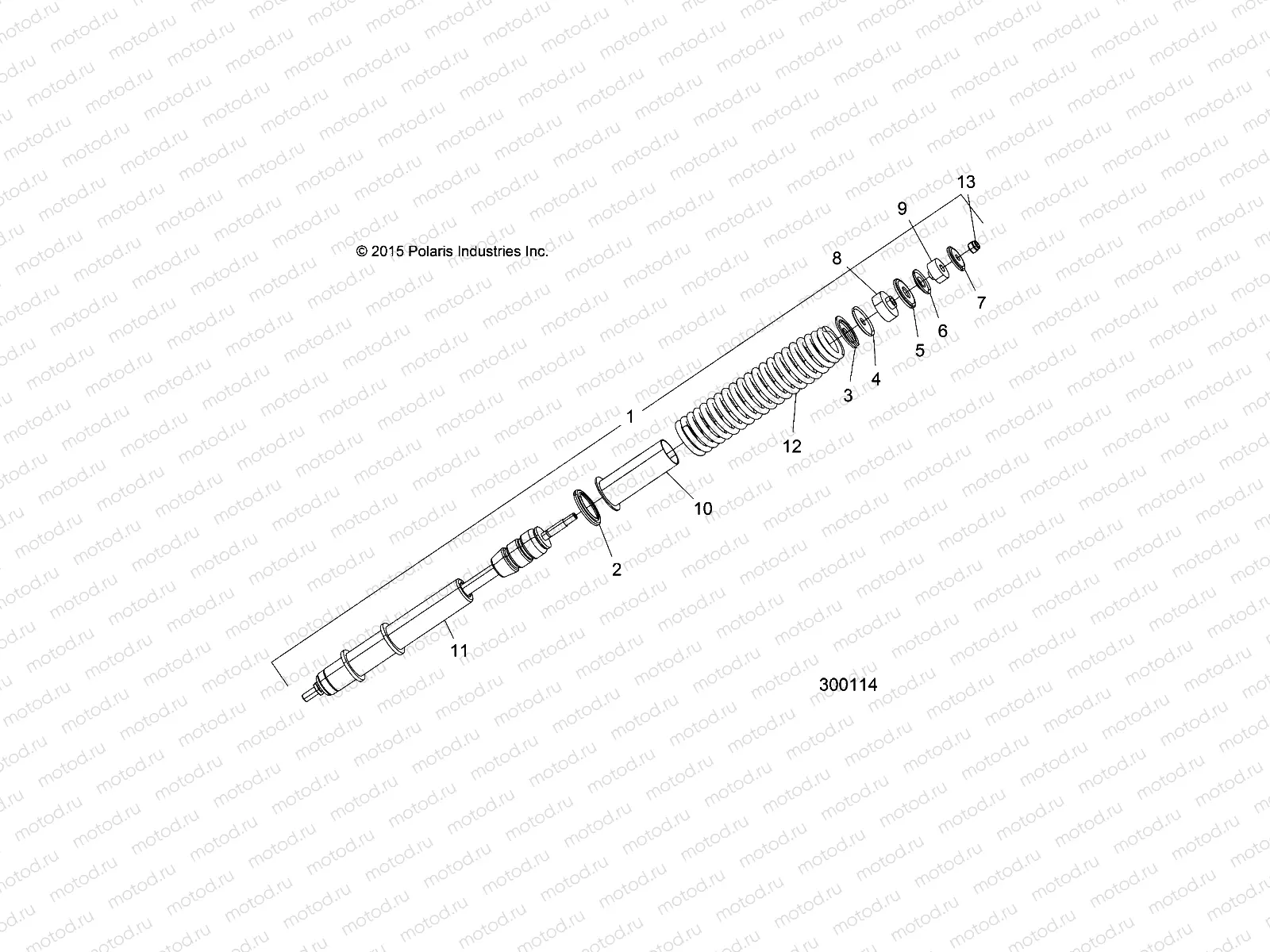 SUSPENSION | SUSPENSION, FRONT STRUT, HD - L21G2DGALA/6AGALA (300114)