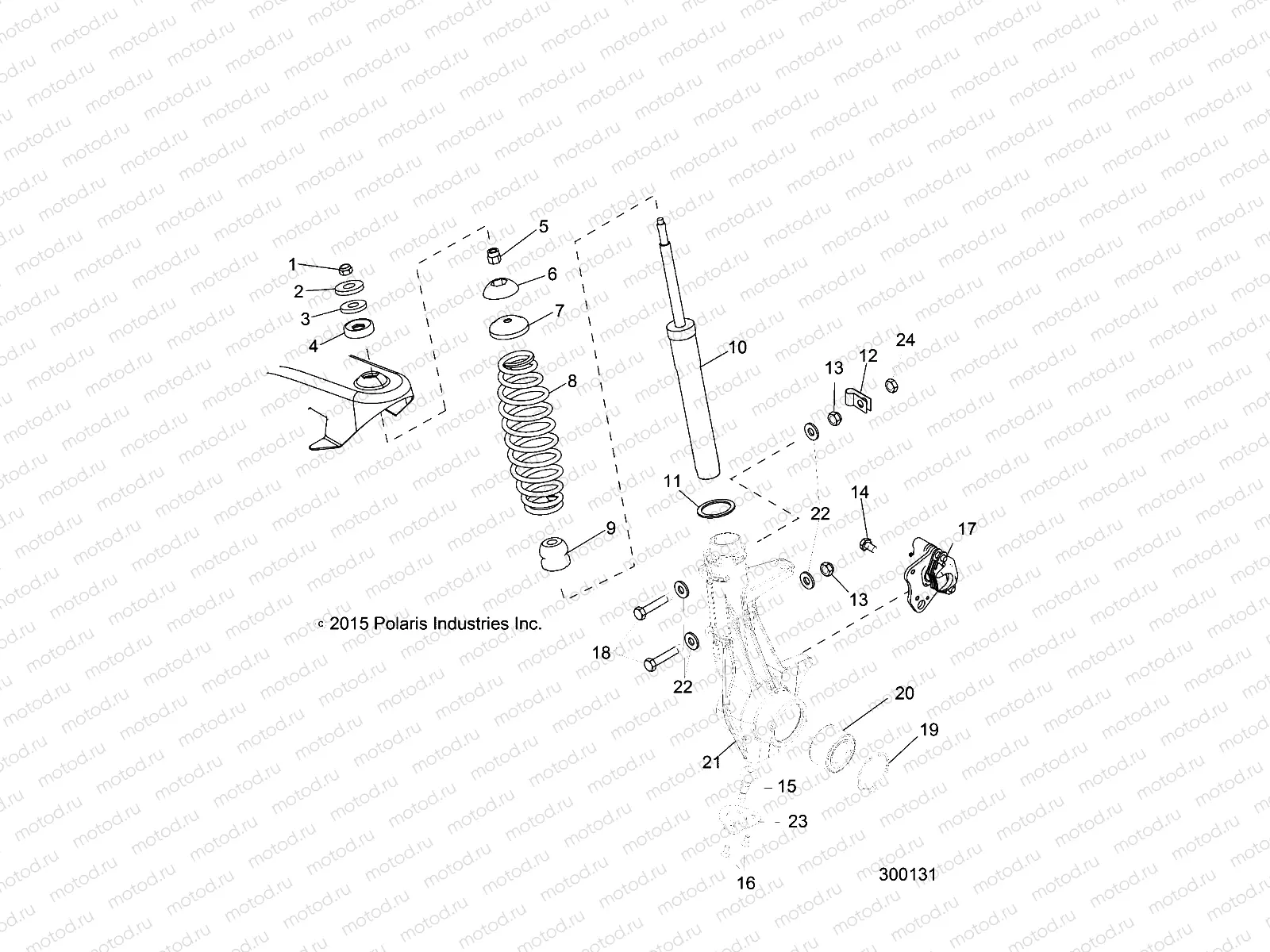 SUSPENSION | SUSPENSION, FRONT STRUT - L18U2NAEFA/EMA/FLA (300131)