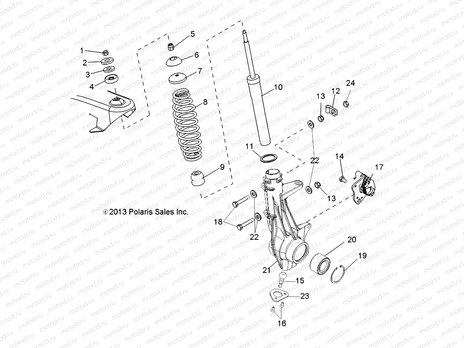 SUSPENSION | SUSPENSION, FRONT STRUT - R15RMA32AA/AJ (49RGRSUSPFRT14570)