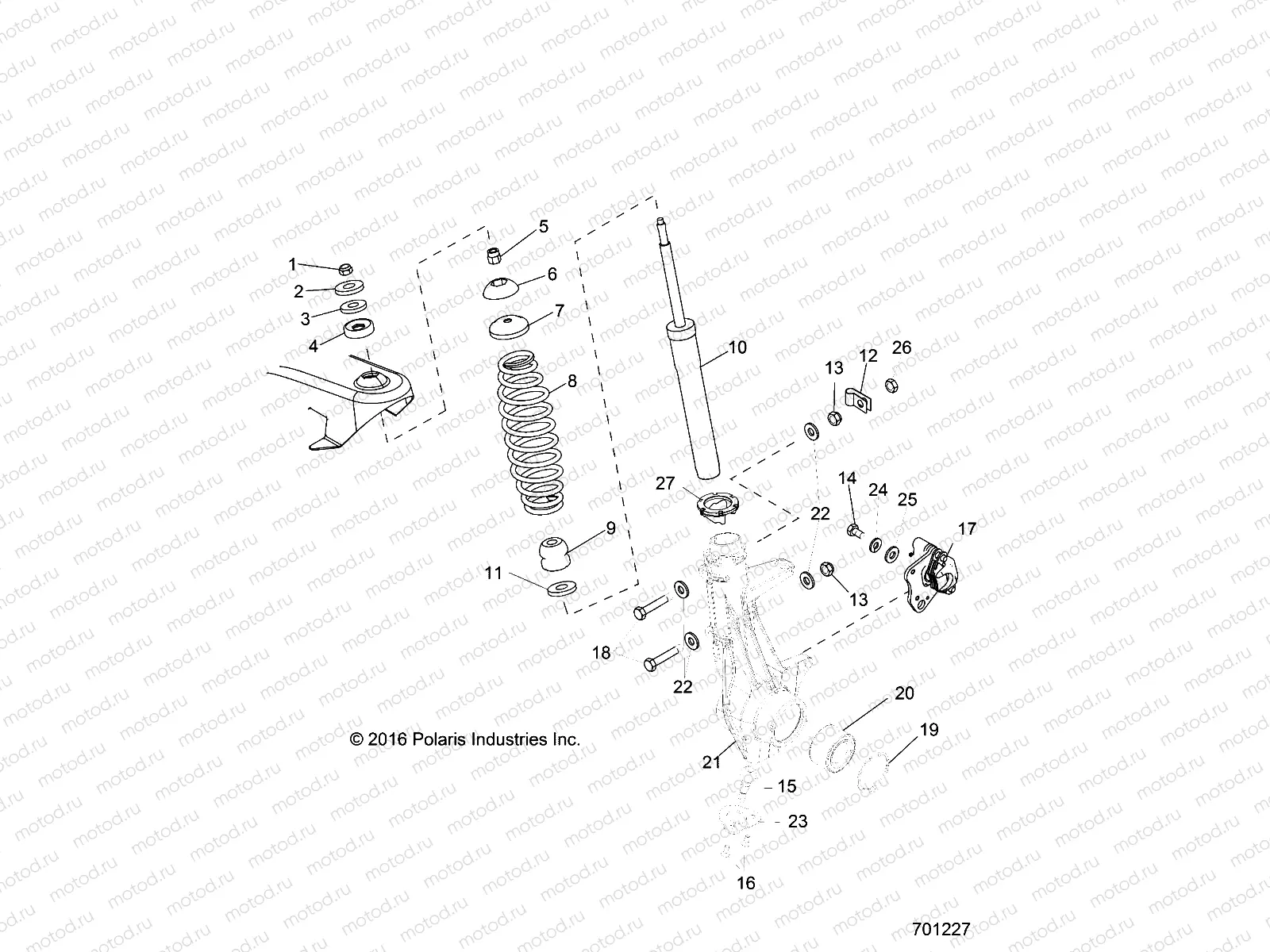 SUSPENSION | SUSPENSION, FRONT STRUT - R20MAAE4F4/F9 (701227)