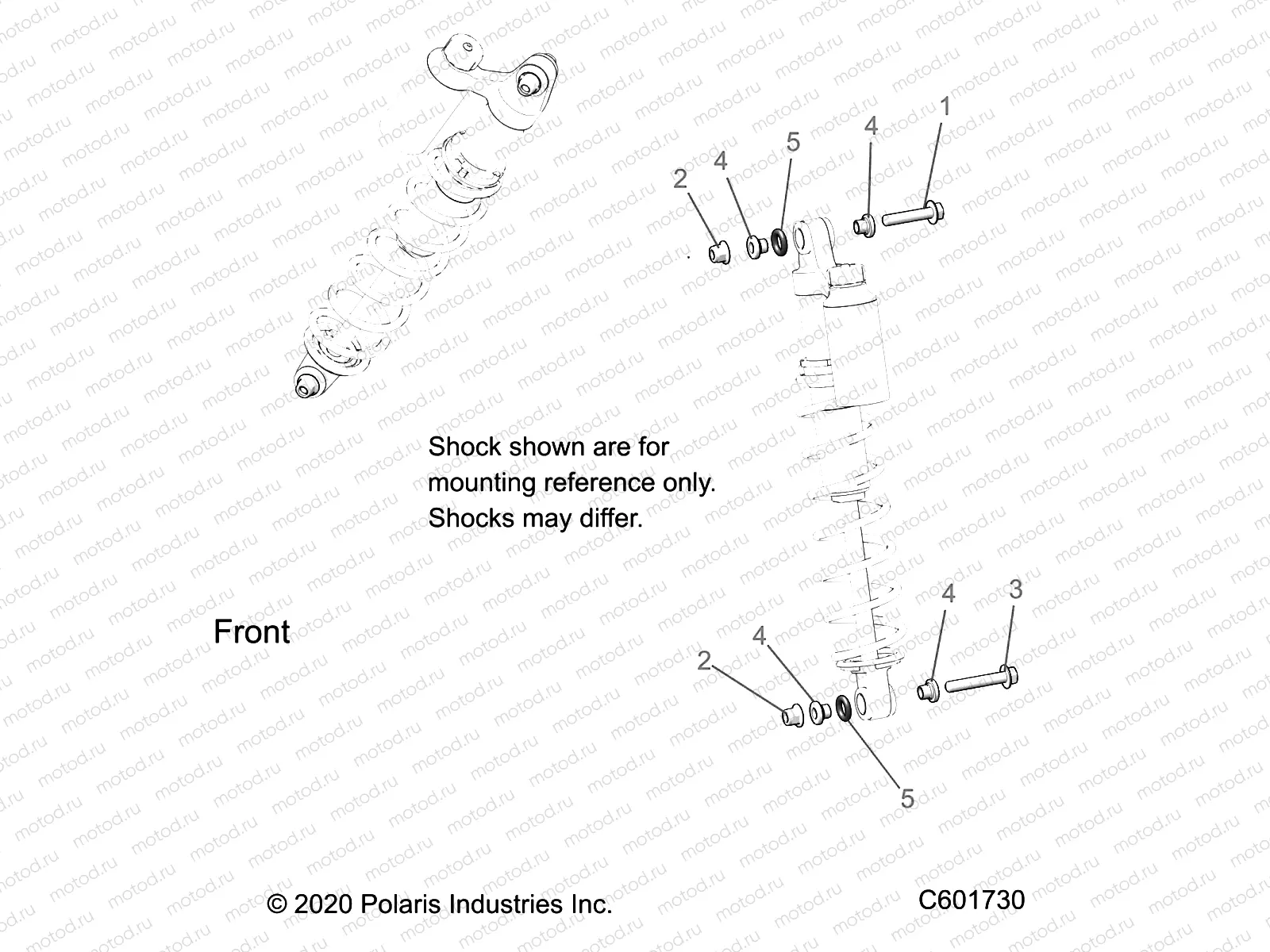 SUSPENSION | SUSPENSION, IFS SHOCKS MNTG. - S23TKL8RS (C601730)